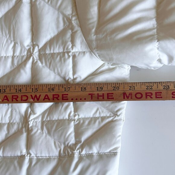 Lucy Down Puffy Jacket — Ivory - Picture 8 of 9